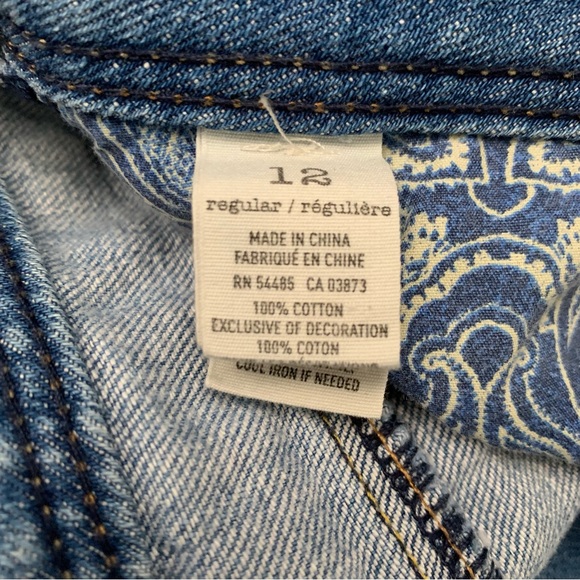 American Eagle Slim Boot Jeans Size 12 - Picture 10 of 11